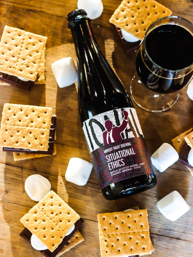 Maple Scotch Barrel-Aged S'mores Imperial Stout