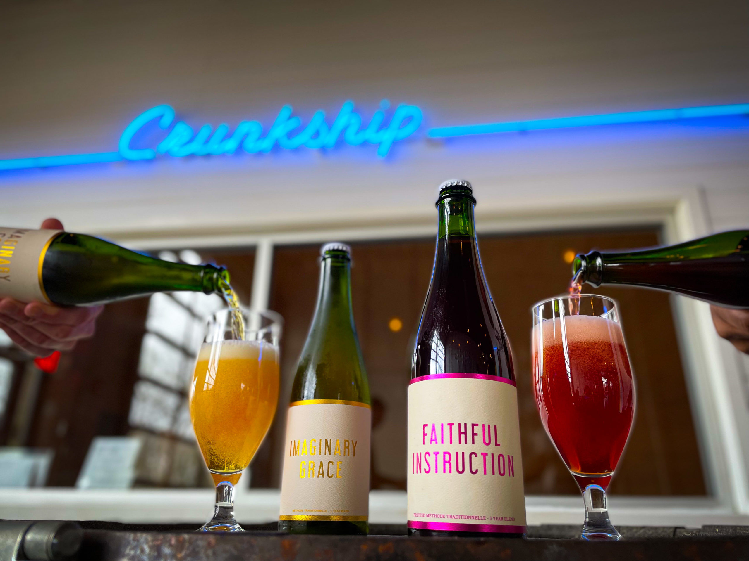 Faithful Instruction, our second beer divined from the Coolship, debuts today.