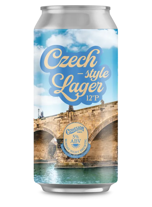 Czech Lager 12P Beer Can
