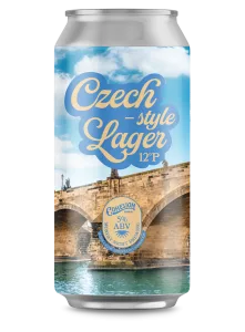 Czech Lager 12P Beer Can